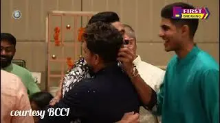 amazing video of Diwali celebration of Indian Cricket team