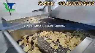 How to make Doritos chips   Fry tortilla corn chips make extruder machine