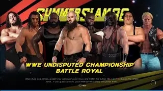 WWE 2K22 Strowman Vs. Mark Vs. Giant Vs. Andre Vs. Kane Vs. Omos Vs. Sid Vs. Khali : Battle Royal