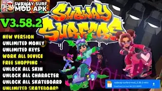 Subway Surfers Mod Apk 3.58.2 Latest Version 2026 -Unlimited Money & Unlock All Characters 💜
