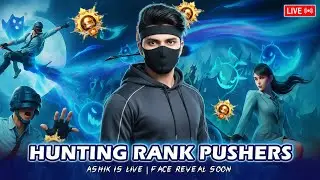 BGMI Live Team Code Special🔥| CONQUEROR Rank Pusher HUNT | ASHIK is LIVE #bgmi #bgmilive #pubgmobile