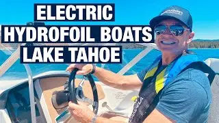 Candela US Electric Hydrofoil Boats Lake Tahoe