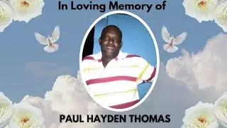 Celebrating the life of Paul Hayden Thomas