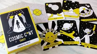 ☀️ Cosmic C*nt Tarot (Unboxing & Reading) 🛸👽🛸 Ein etwas provozierendes Tarot Deck von Samantha West
