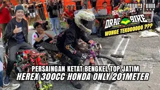 HONDA ONLY 300cc HEREX 201M || DRAGBIKE DEKENGAN PUSAT BLITAR BERSAMA GUS IQDHAM 2024