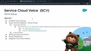 Service Cloud Voice   AWS Account Creation