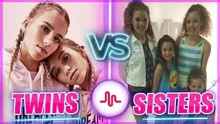 Lisa and Lena Twins VS Haschak Sisters Musical.ly | Twins VS Sisters Musically