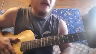 Eminor scale shape using open string pull off's