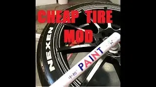 How to: Paint tire lettering