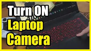 How to Turn ON CAMERA on Laptop PC on Windows 11 (Not Working Camera)