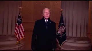 Joe Biden saying Hello