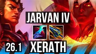 JARVAN IV vs XERATH (MID) | KR Challenger | 26.1