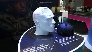 Discover Austrian technology of combat helmet able to truly protect against handgun & rifle rounds