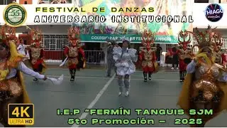 Diablada- Puno  - 5to de secundaria - Colegio Fermín Tangüis 2025