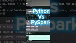 Python vs PySpark #pyspark #python #codigo #dataframe #programador #googlecolab #tutorial #bigdata