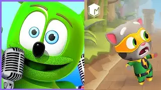 Tom Hero vs Gummy Bear Runner | Endless Run Challenge 🏃‍♂️🍬|Episode 3|