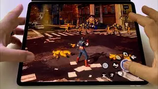 SuperHero Future Revolution - Pro Motion, Max graphic settings  | iPad Pro 4th gen 12.9 gameplay