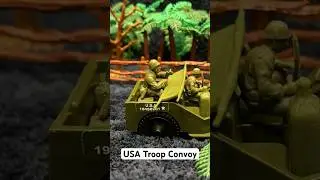WW2 USA Troop Convoy #fyp