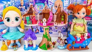 Unboxing Disney Princess Toys | Rapunzel Tower Playset: Tangled| Disney Frozen Kristoff's Sleigh Toy