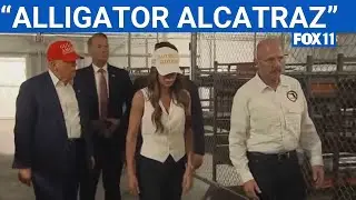 Poll: Trump's 'Alligator Alcatraz' is taking things too far | FOX 11 LA