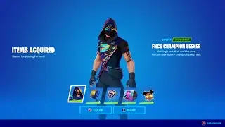 How Many Points and Top % Do You Need To Get The FNCS Champion Seeker Skin in Fortnite? (FNCS Cup)
