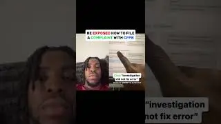 He Exposed How To File A Complaint With CFPB Credit