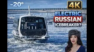 Russia’s New Transport 🇷🇺⚡ I'M SHOCKED!! | 4K Moscow River Tour