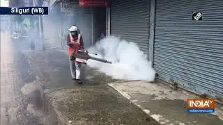 Streets wear deserted look amid lockdown, sanitisation underway in parts of West Bengal