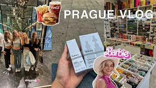 prague vlog | BARBIE, sephora, hauls 🩷