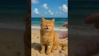 Smile cat squeezed