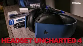HEADSET UNCHARTED 4 PS4 - UNBOXING - GEBELLINI