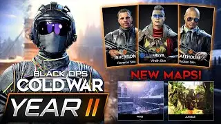 EARLY Cold War Year 2 DLC Gameplay & Download Out NOW | 2+ Maps, 3 Weapons, 7 Bundles & MORE.. OMG!