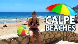 Calpe beaches - Playa de la Fossa and Playa Arenal-Bol 4k