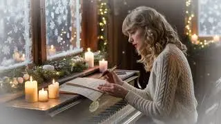 A Taylor Swift–Inspired Christmas Classic 🎄✨ | 4K AI Cinematic Holiday Music