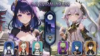 Raiden Hypercarry Vs  HyperBloom | 36 Star Genshin Impact Spiral Abyss Floor 12 | Guide, Analysis