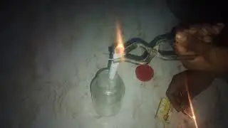 smoke in a Glass Experiment with Paper & Matchstick | Cool Science Trick Easy Science