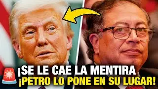 PETRO &iexcl;ENFRENTA a TRUMP! LE DICE sus VERDADES ante TODO el MUNDO