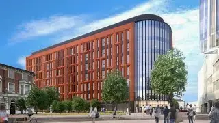 Civil Servants Offices, Construction King Street Blackpool. 11th February 2023