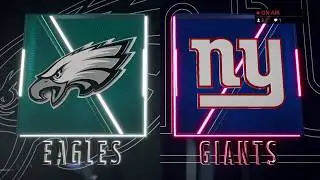 Madden 20 Simulation - Philadelphia Eagles vs New York Giants - Simulation Nation