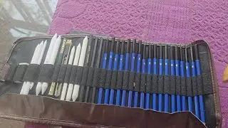 My drawing tools || art tools ||sketch tools ||shruthikvvlog