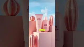 3D Cosmetic Product Rendering Breakdown #advertising #campaign #3dmodeling #3drenderings