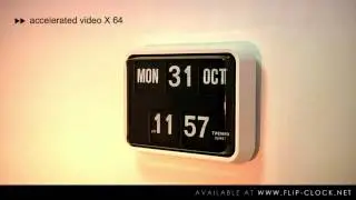 Twemco Flip Clock (Official product video by www.flip-clock.net) Model: BQ17