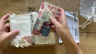 Journal Swap with Claire @purplepoppy1965  - The Mahoosive Journal I received!