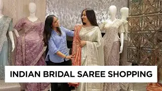 Bride To Be Shopping for Bridal Saree. Saree shopping for bride 2025