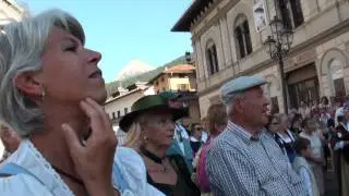 Il Gruppo dei Legar e la festa dei costumi di una volta in Comelico