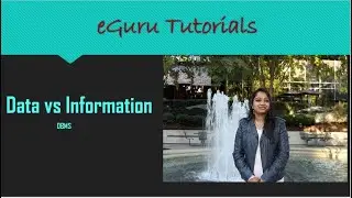 DBMS || Data vs Information