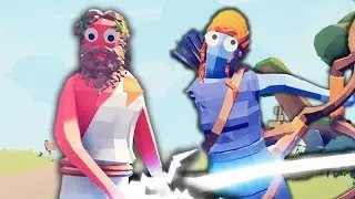 全面戰爭模擬器隱藏角色！宙斯大戰最強英雄！Totally Accurate Battle Simulator【鯉魚Ace】