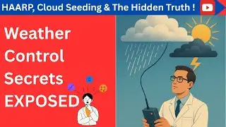 Секреты управления погодой раскрыты: HAARP, засев облаков и скрытая правда!#HAARP#CloudSeeding#TECH