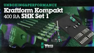 Wera | Kraftform Kompakt 400 RA SHK Set 1| Performance