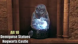 All Demiguise Statues in Hogwarts Castle | Hogwarts Legacy Guides